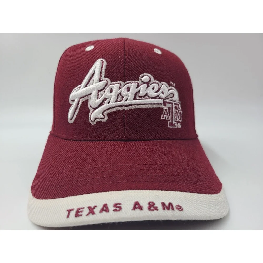 Youth Texas A&M University Aggies Top of the World Adjustable Hat‎ Cap NCAA Red